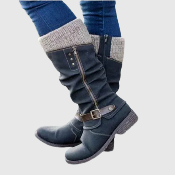 Damen Lederstiefel — THESSARA