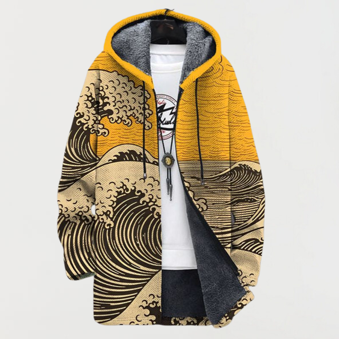 Mathilda – Jacke mit Wellenmuster