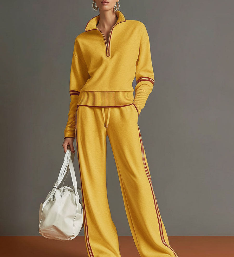 Marietta – Bluse und Hose mit weiten Beinen