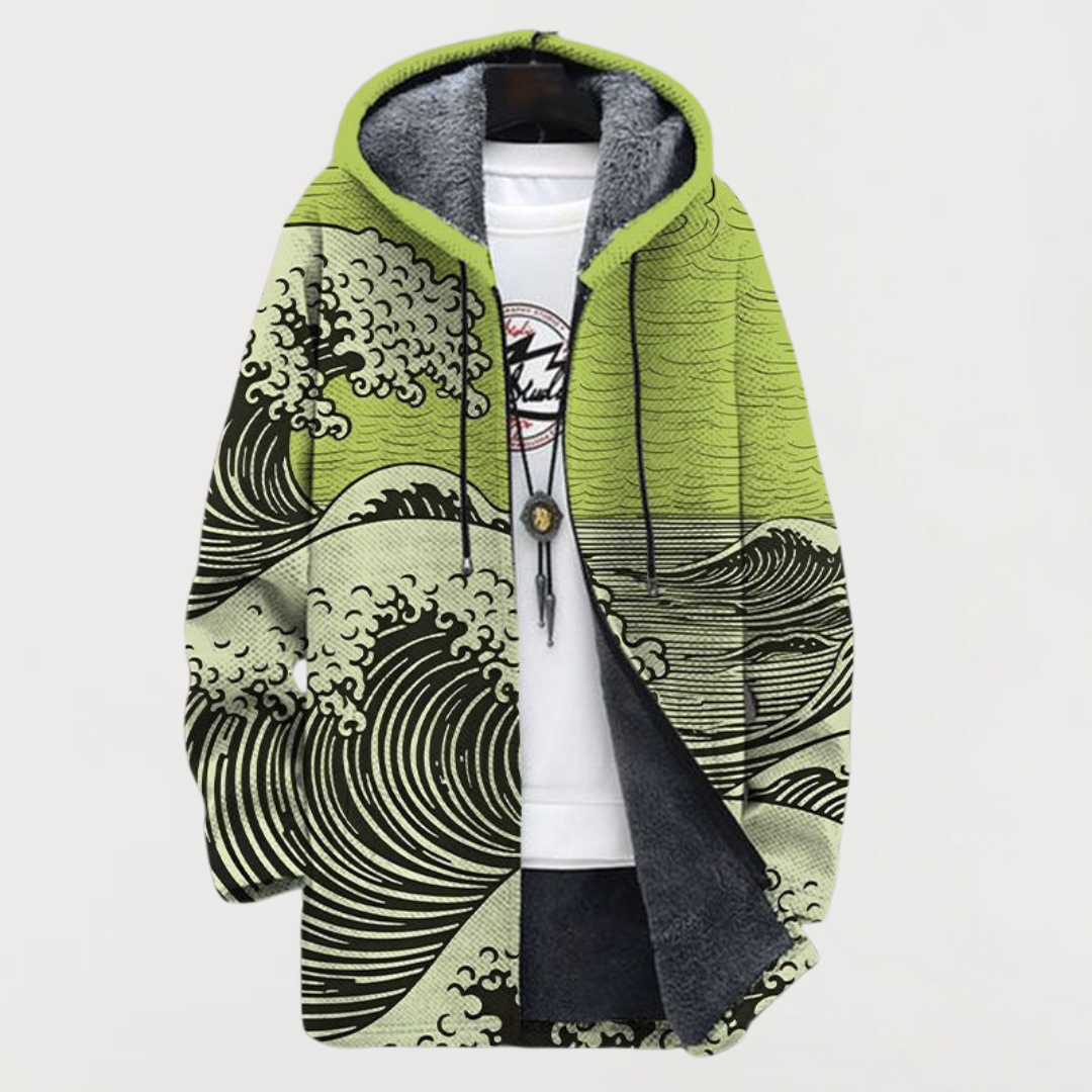 Mathilda – Jacke mit Wellenmuster