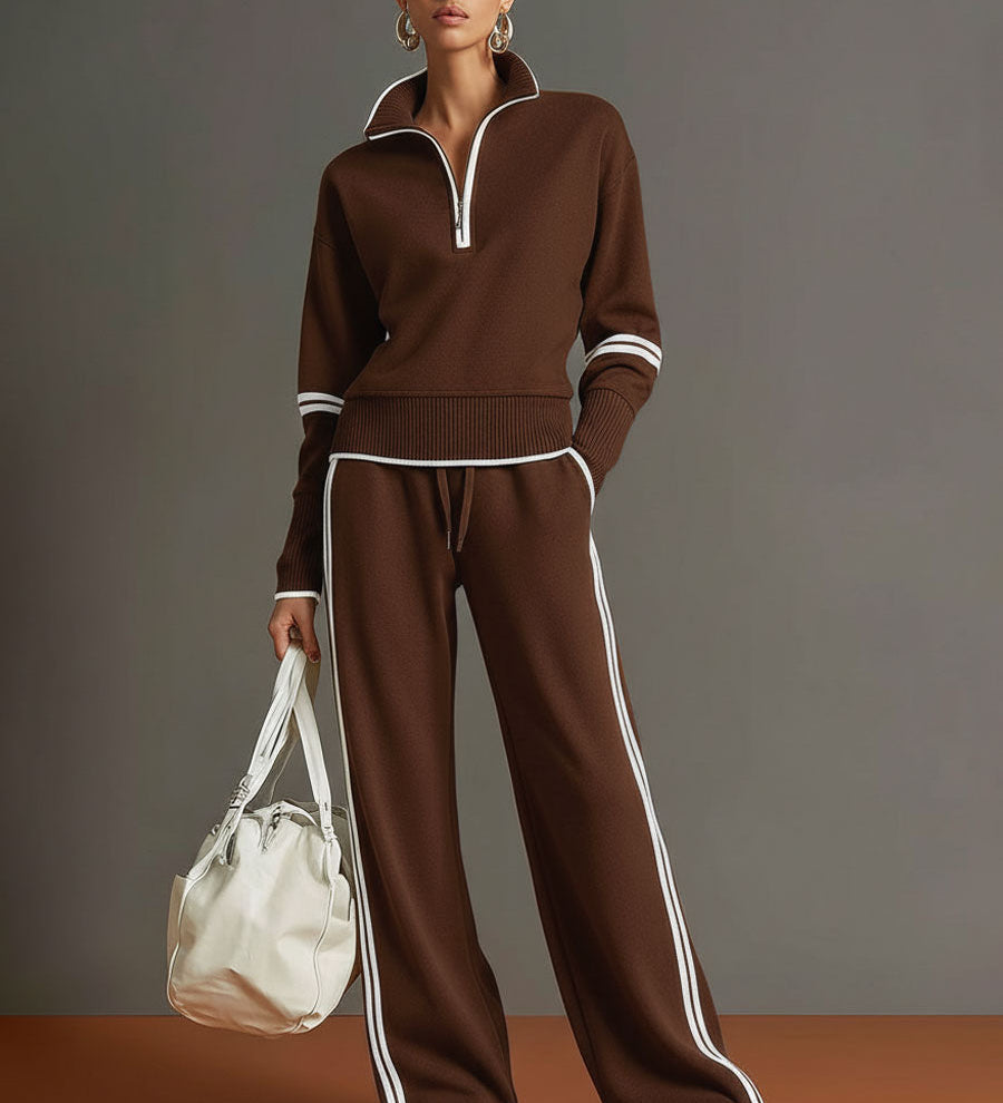 Marietta – Bluse und Hose mit weiten Beinen