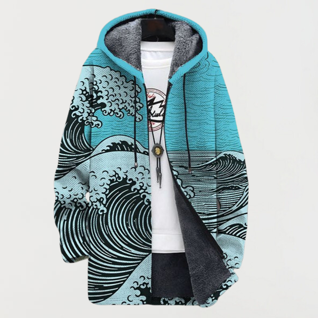 Mathilda – Jacke mit Wellenmuster