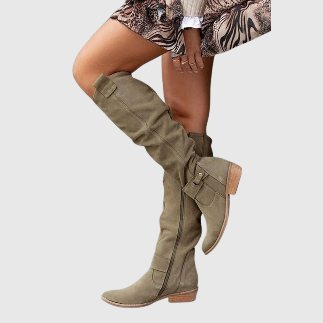 Damen Lederstiefel — NORIEL