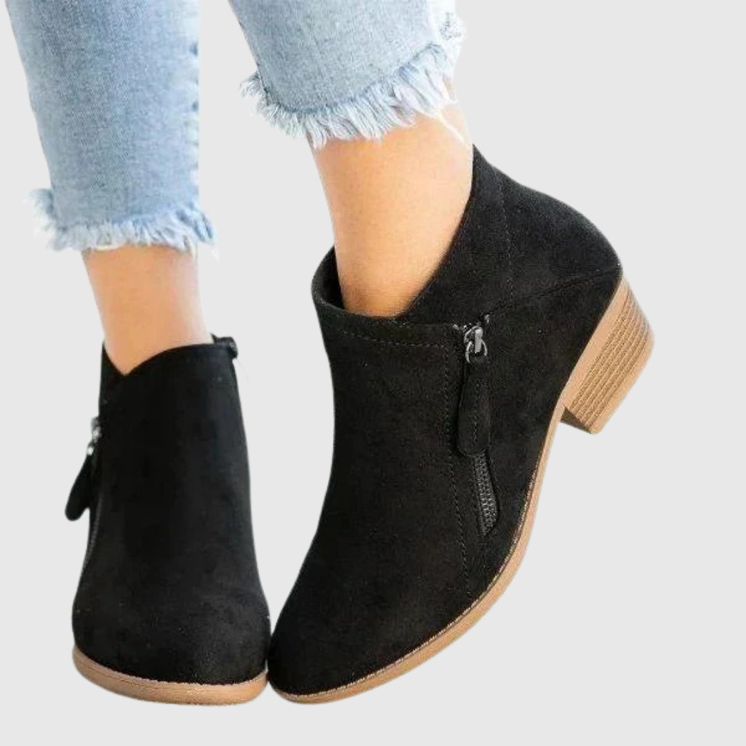 Damen Lederstiefel — AVENYA