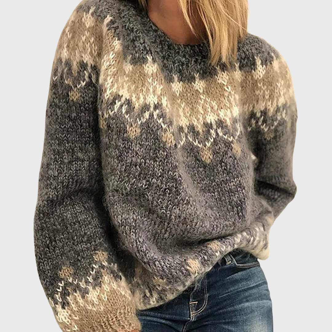 Birgit | Gemütlicher Retro-Pullover