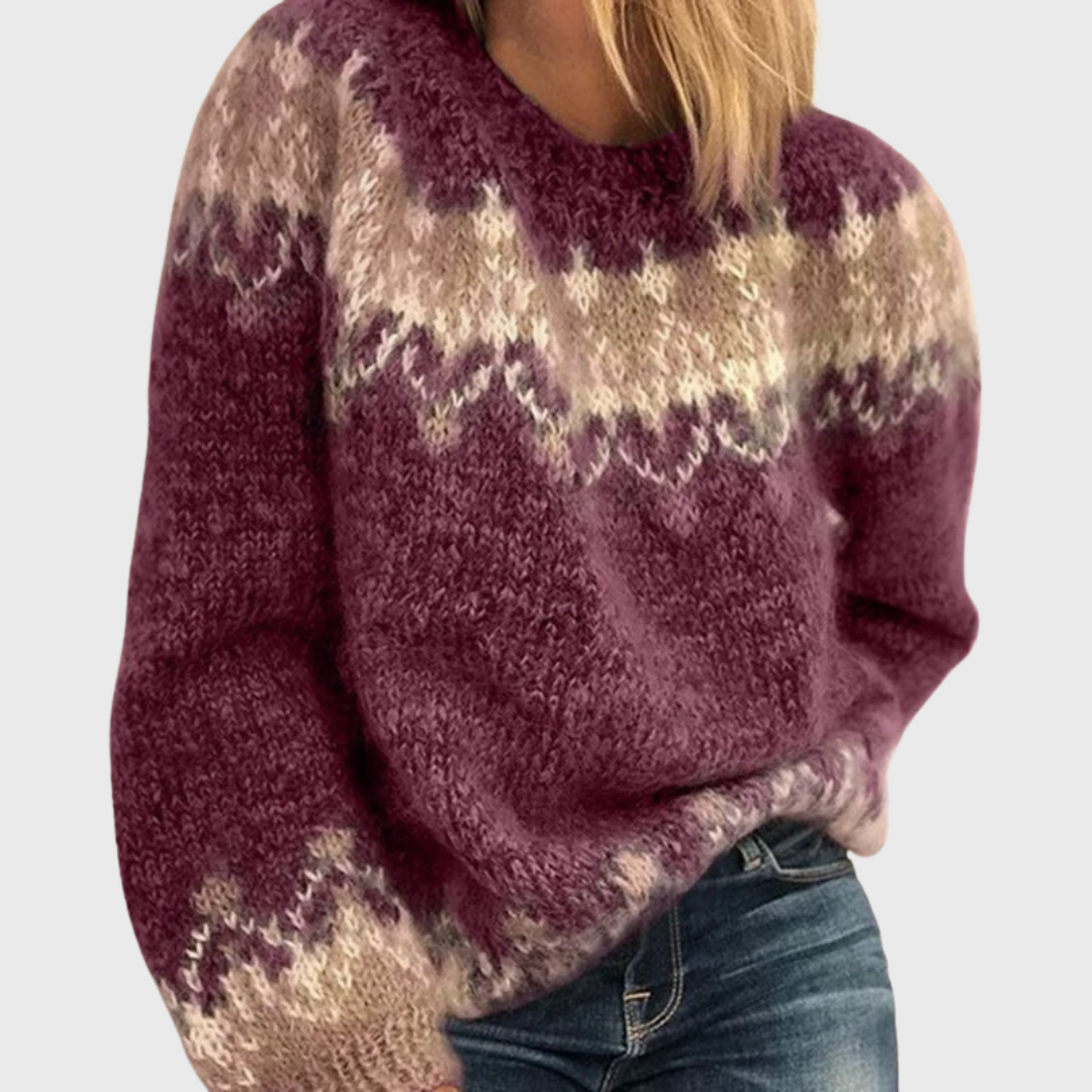 Birgit | Gemütlicher Retro-Pullover