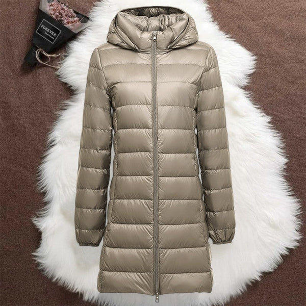 Damen Padded Jacken — HELSA LANGE ÜBERGANGS-PADDED-JACKE