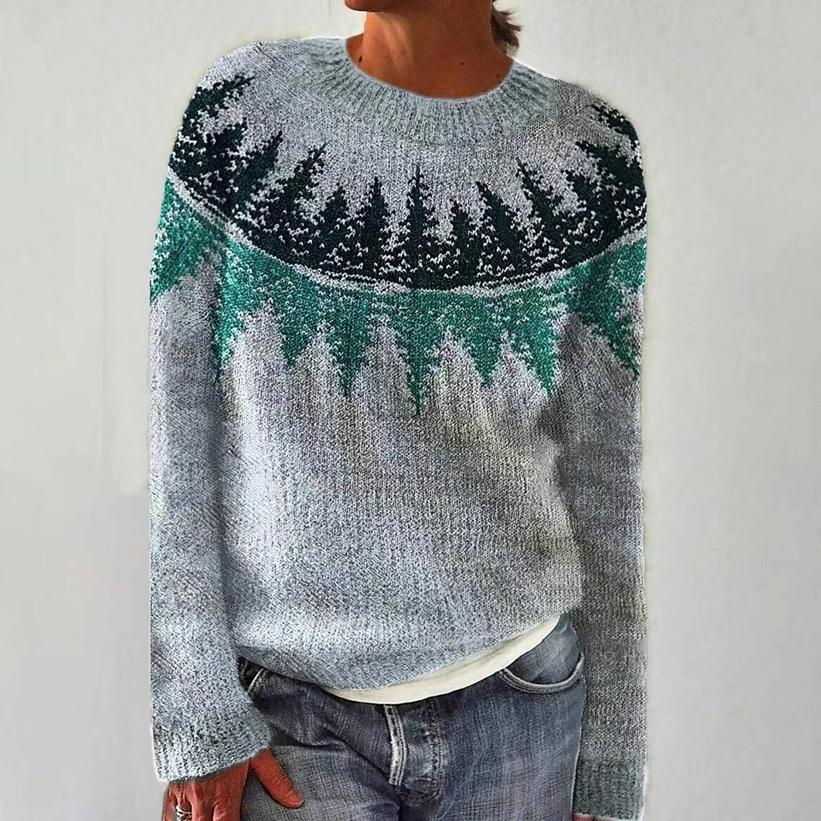Rosa | Gemütlicher Retro-Pullover