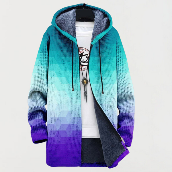 Hannah – Jacke mit Sechseckmuster