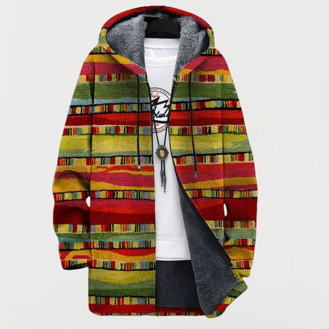 Lina – Jacke mit Ethno-Streifen