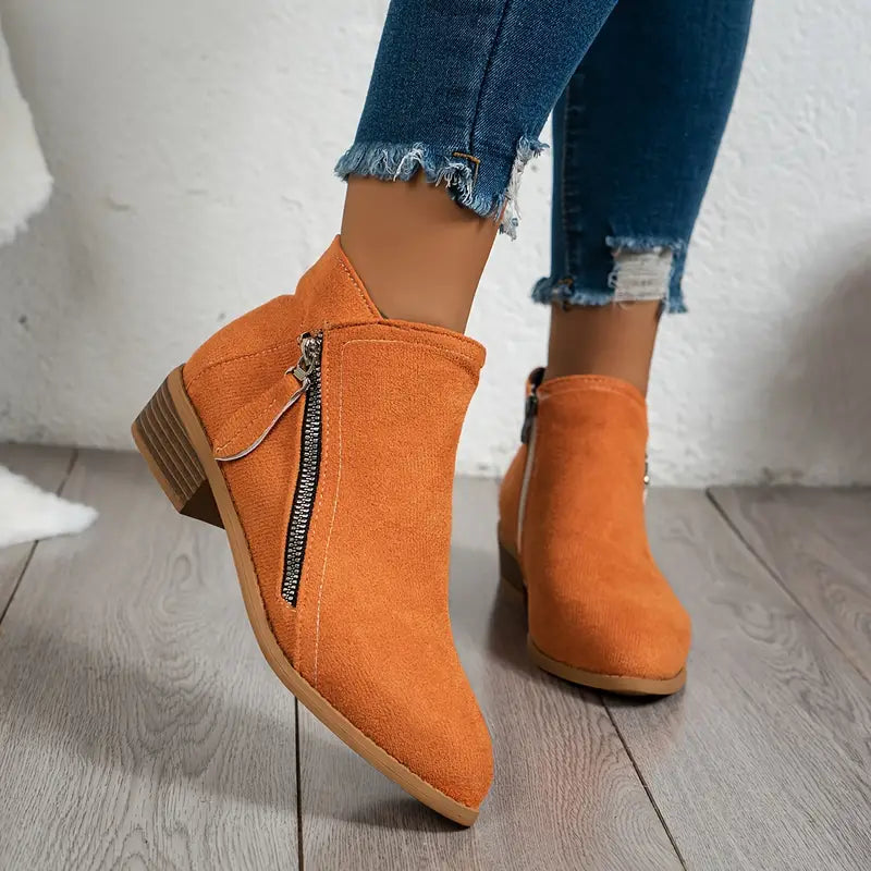 Damen Wildlederstiefel — SYLARA