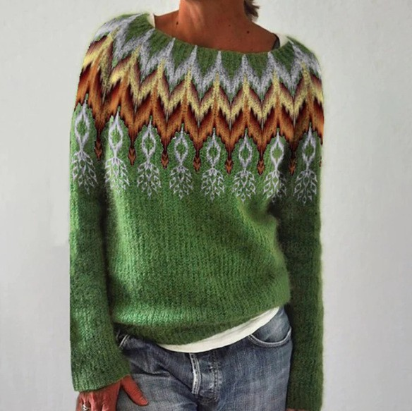Rebekka | Gemütlicher Retro-Pullover