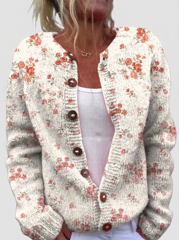 Andrea™ | Cardigan mit Ditsy Blumen